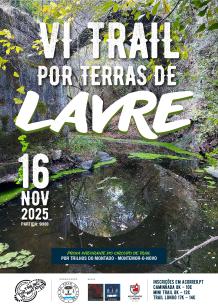 Cartaz do evento VI Trail Por Terras de Lavre
