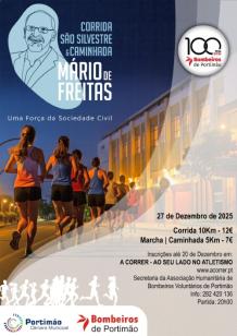 Cartaz do evento IV Corrida São Silvestre e Caminhada Mário de Freitas
