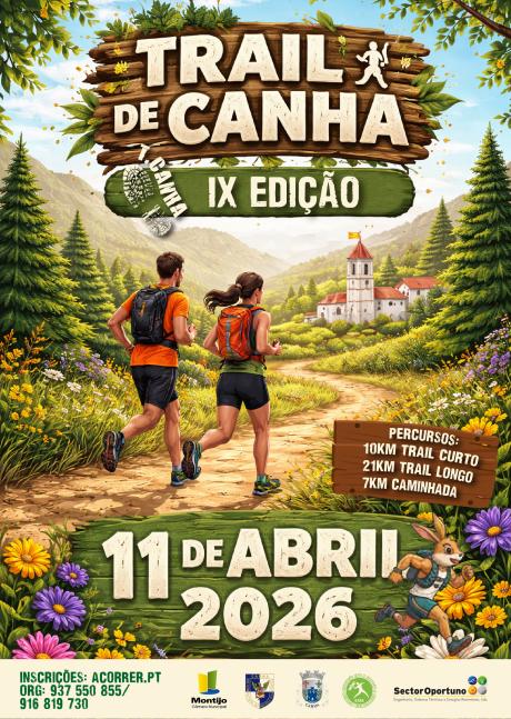 Cartaz do evento 9º Trail Running Canha