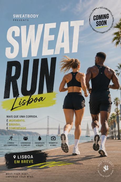 Cartaz do evento SWEAT RUN