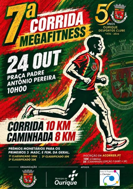 Cartaz do evento 7ª Corrida Mega Fitness